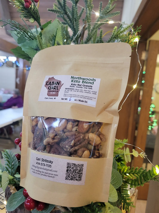 049 - Cabin Girl Northwoods Keto-Nut Granola Blend