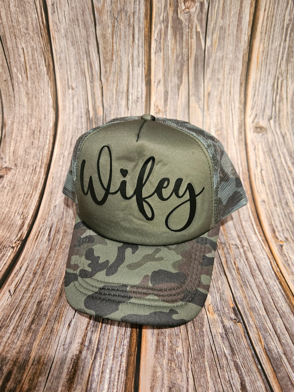 016 - Camo "Wifey" Trucker Hat