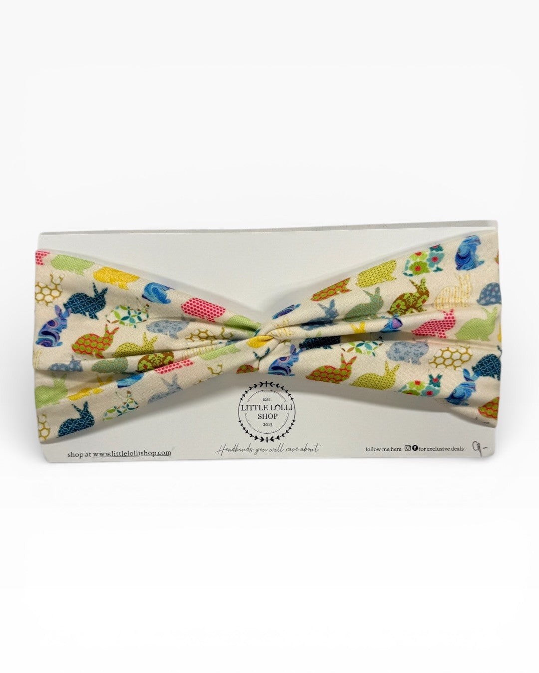 035 - Easter Rabbit Themed Headband