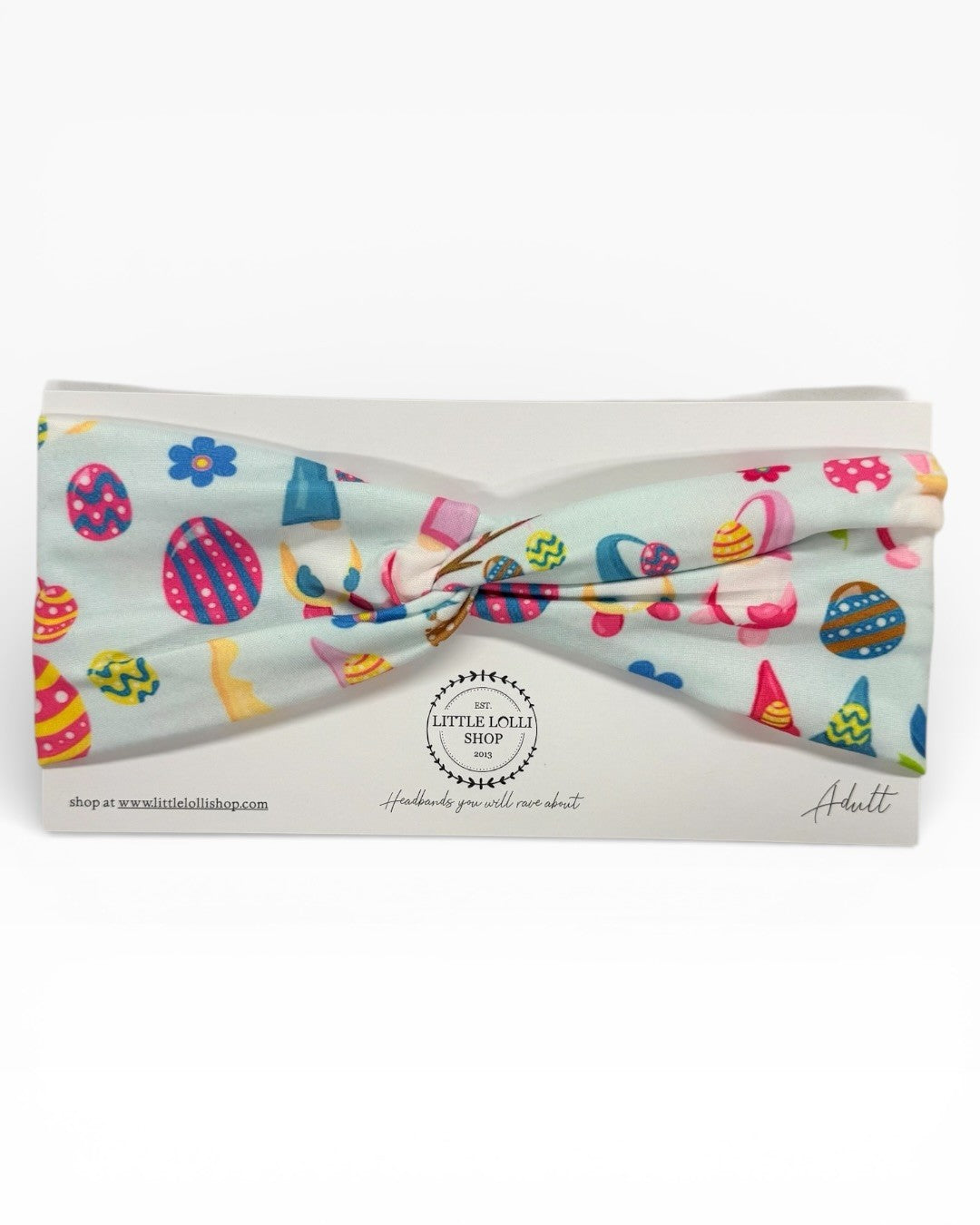 035 - Easter Themed Blue Headband