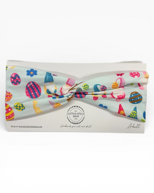 035 - Easter Themed Blue Headband