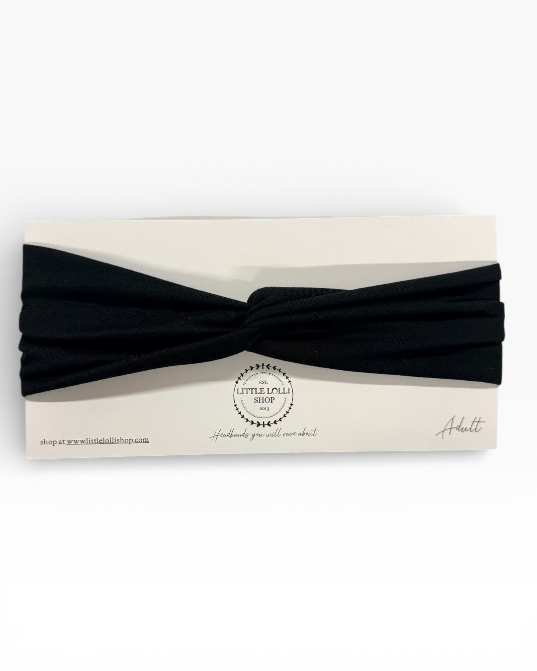 035 - Black Headband
