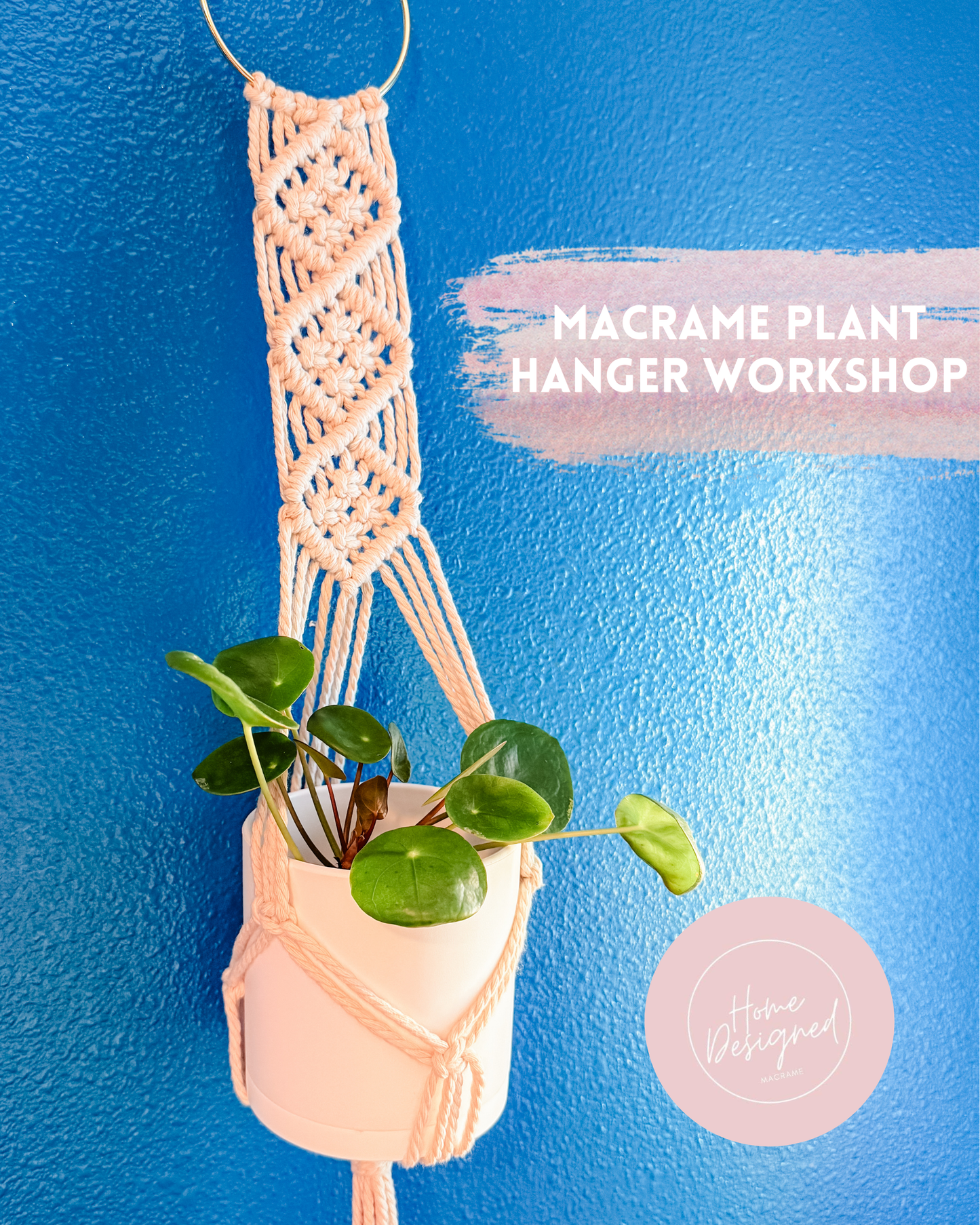 Macrame Plant Hanger Workshop: March 5th