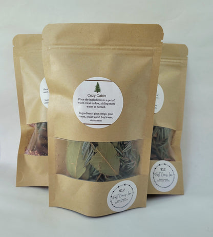 047 - Cozy Cabin Simmer Pot Pack