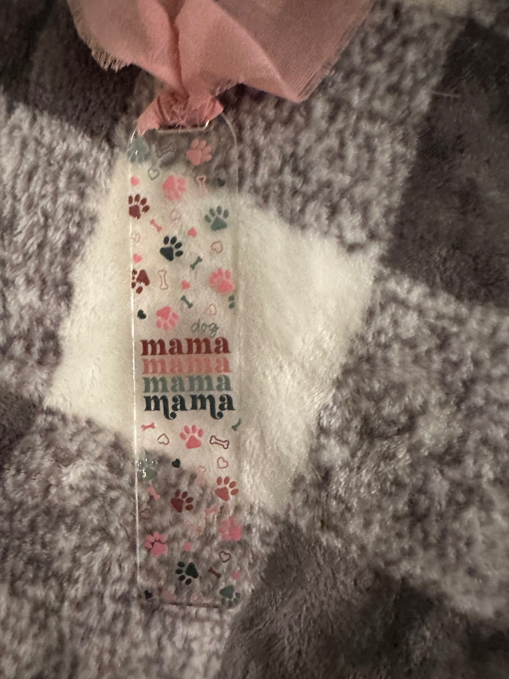 059 - Dog Mama Acrylic Bookmark with Tassel