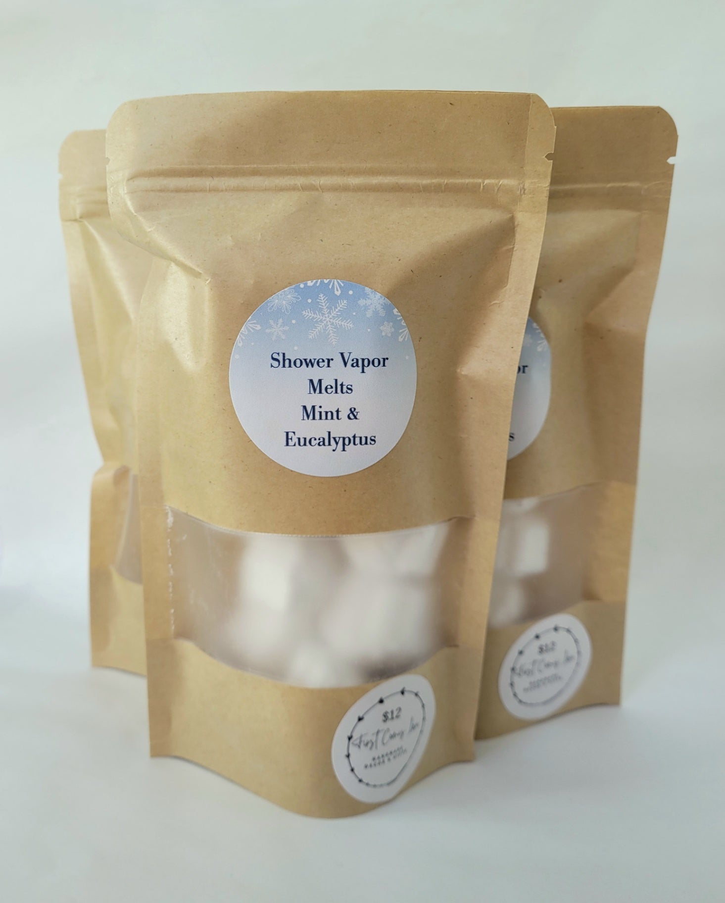 047 - Shower Vapor Melts, Mint & Eucalyptus