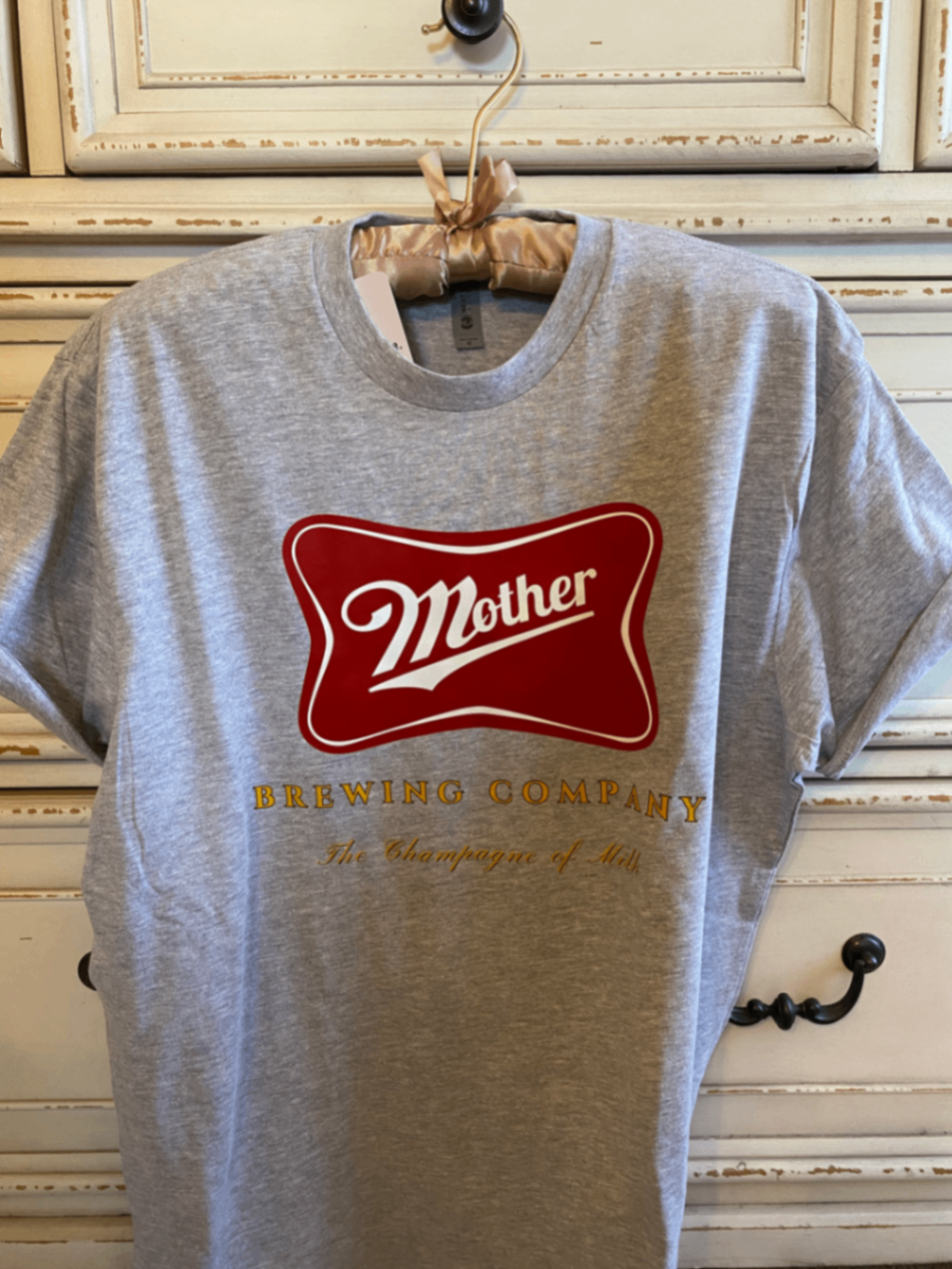061 - "Mother Brewing Company" T-Shirt | Medium | Gray