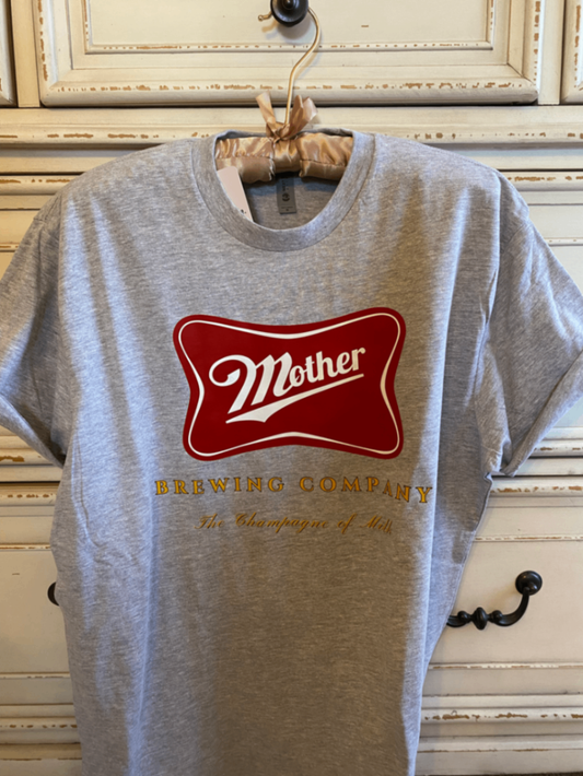 061 - "Mother Brewing Company" T-Shirt | Large | Gray