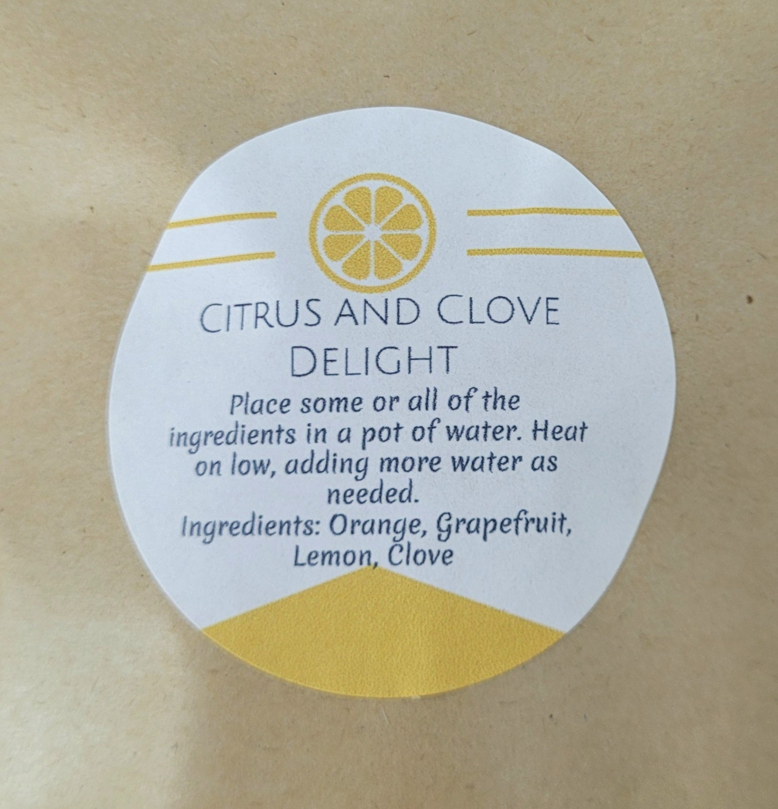 047 - Citrus and Clove Delight Simmer Pot Pack