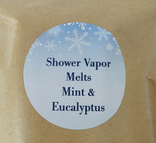 047 - Shower Vapor Melts, Mint & Eucalyptus