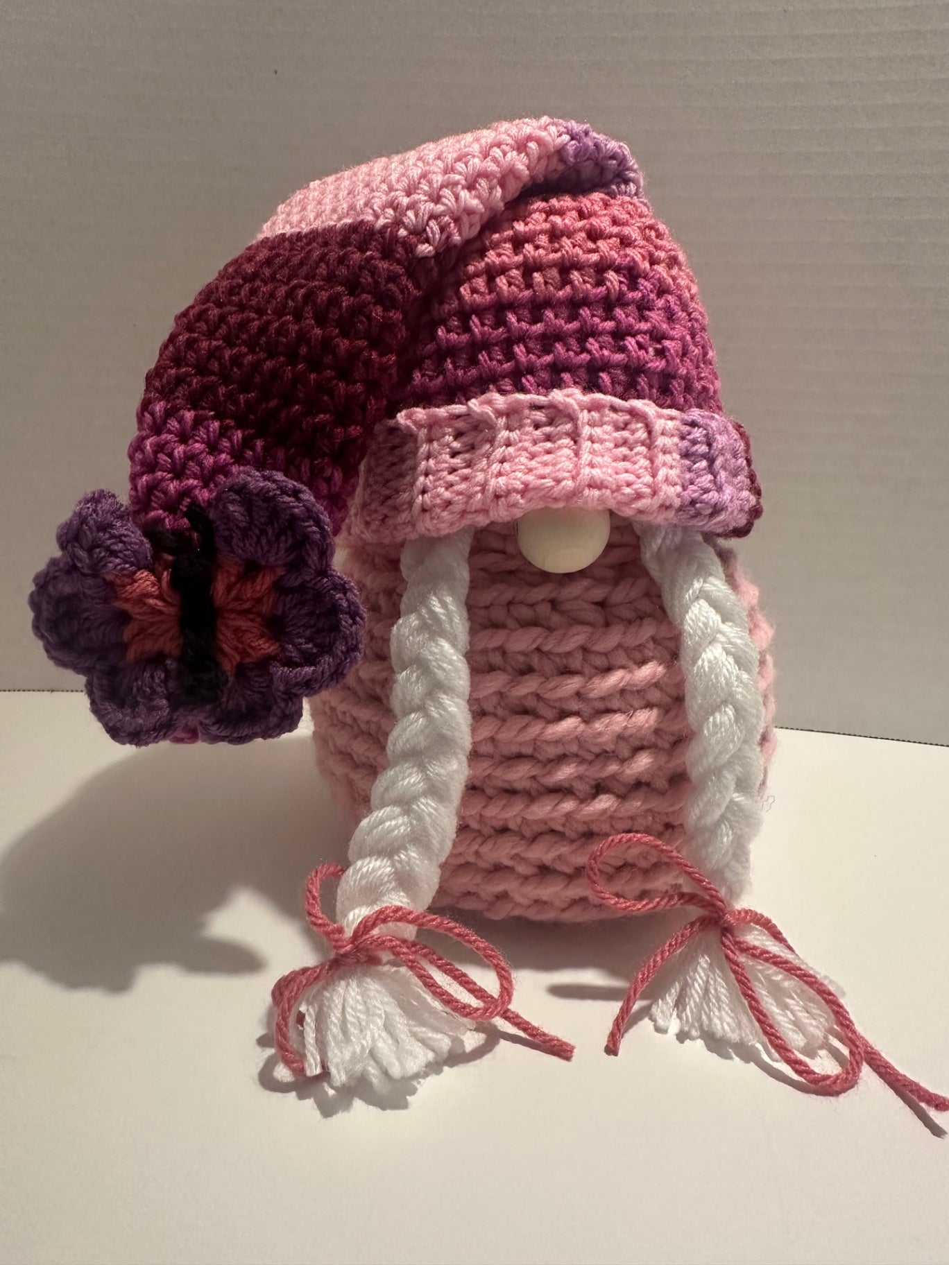 08 - Crochet Butterfly Gnome Decor | Medium