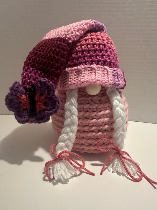 08 - Crochet Butterfly Gnome Decor | Medium