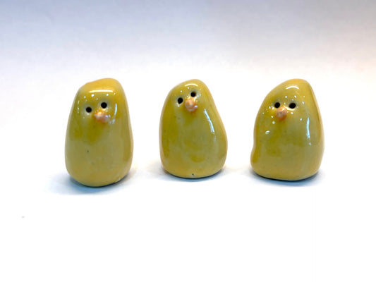024 - Ceramic Yellow Canary Figurine