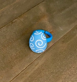 042 - Kids Blue Easter Egg Ring
