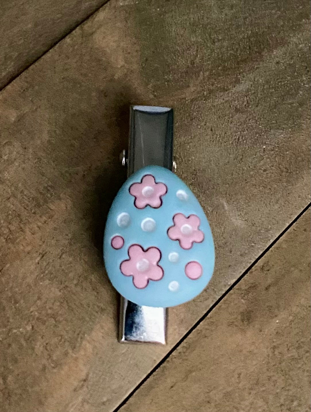 042 - Kids Easter Egg Hair Clip