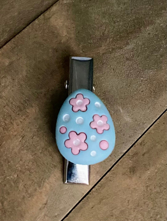 042 - Kids Easter Egg Hair Clip