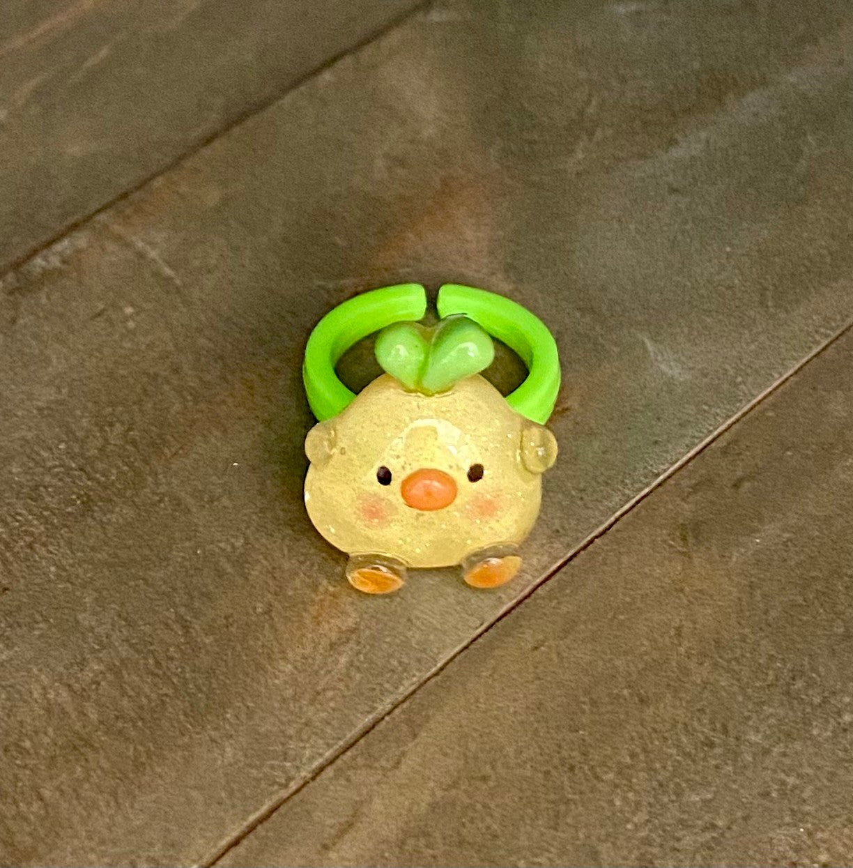 042 - Kids Easter Chick Ring