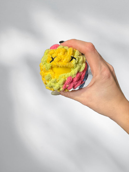 06 - Crochet Squishy Stress Ball-Multicolor