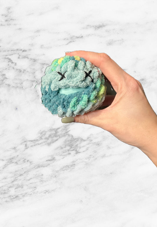 06 - Crochet Squishy Stress Ball-Multicoor