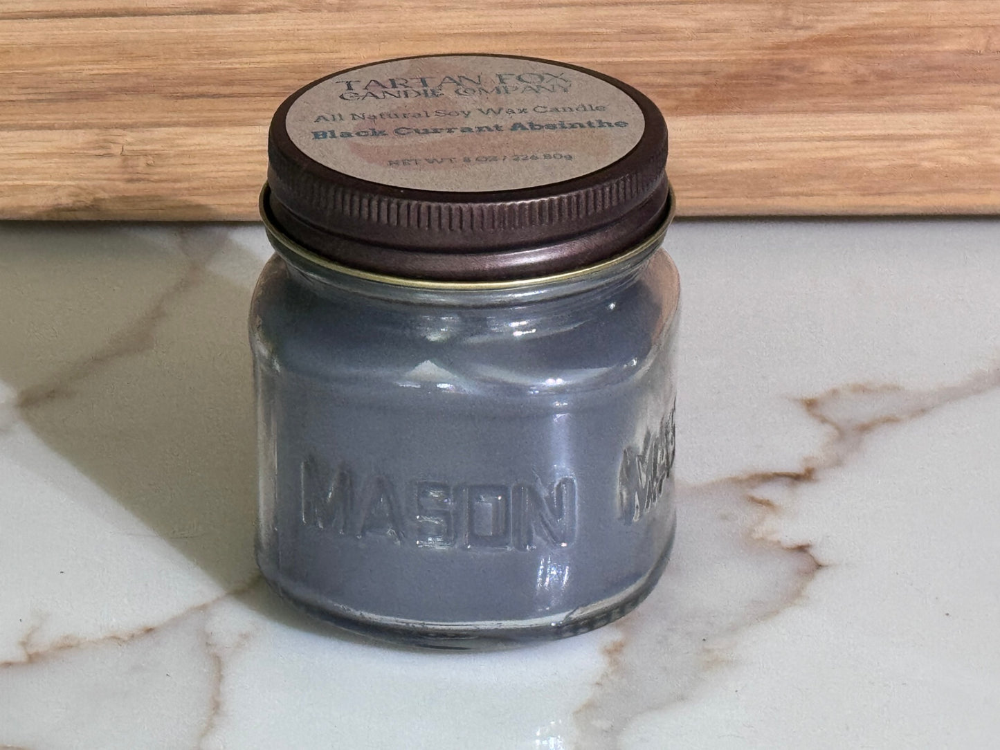 050 - Black Currant Absinthe 8oz Soy Wax Candle