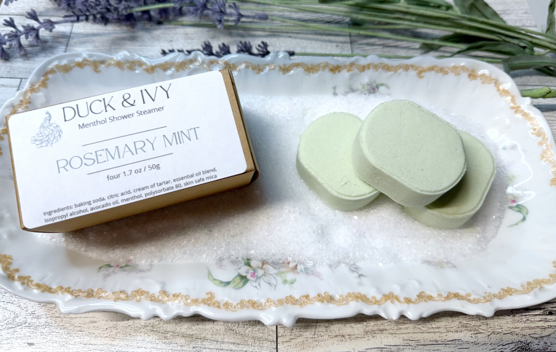 029 - Shower Steamer - Rosemary Mint