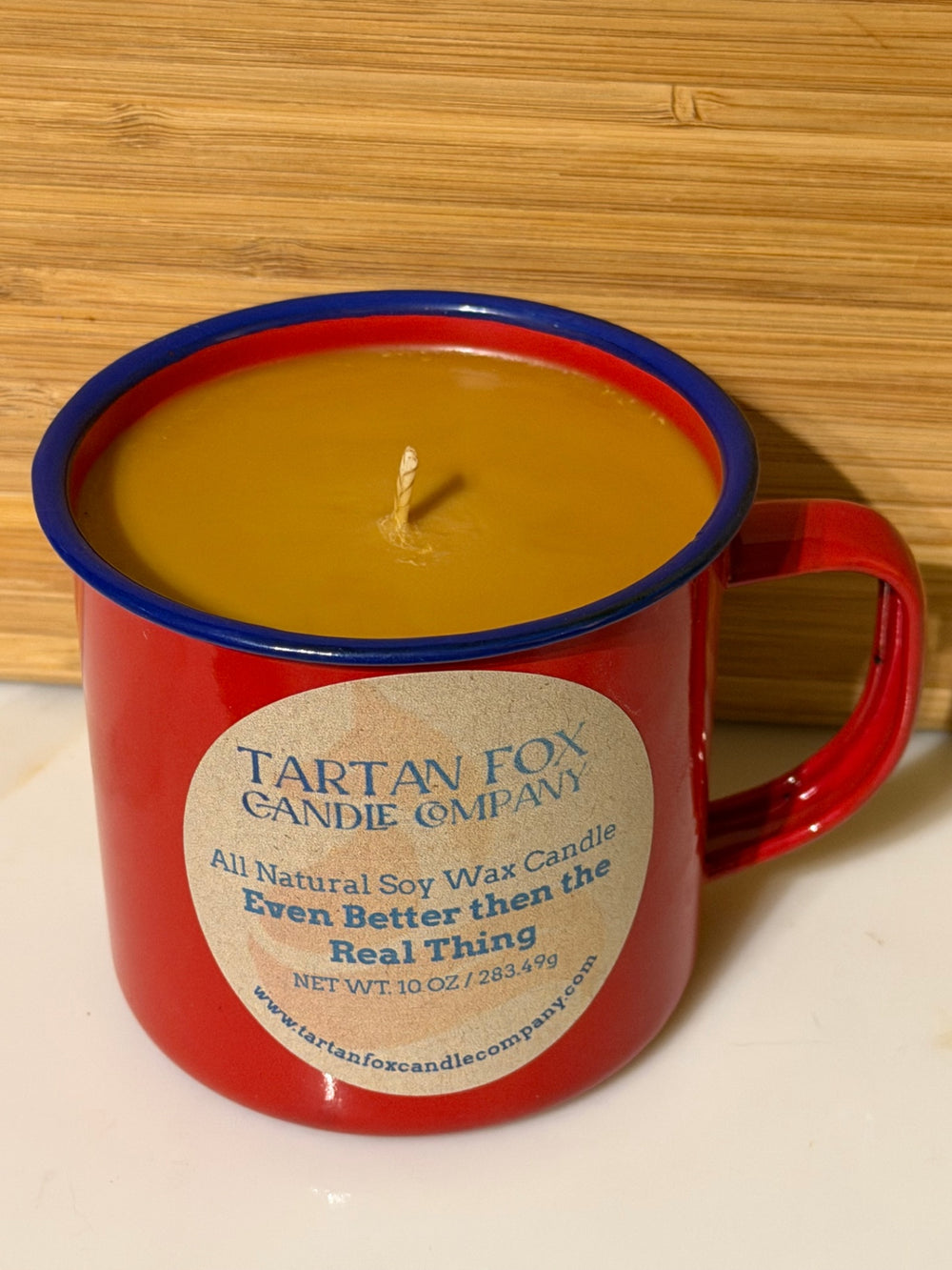 050 - Even Better than the Real Thing Camp Cup Soy Candle