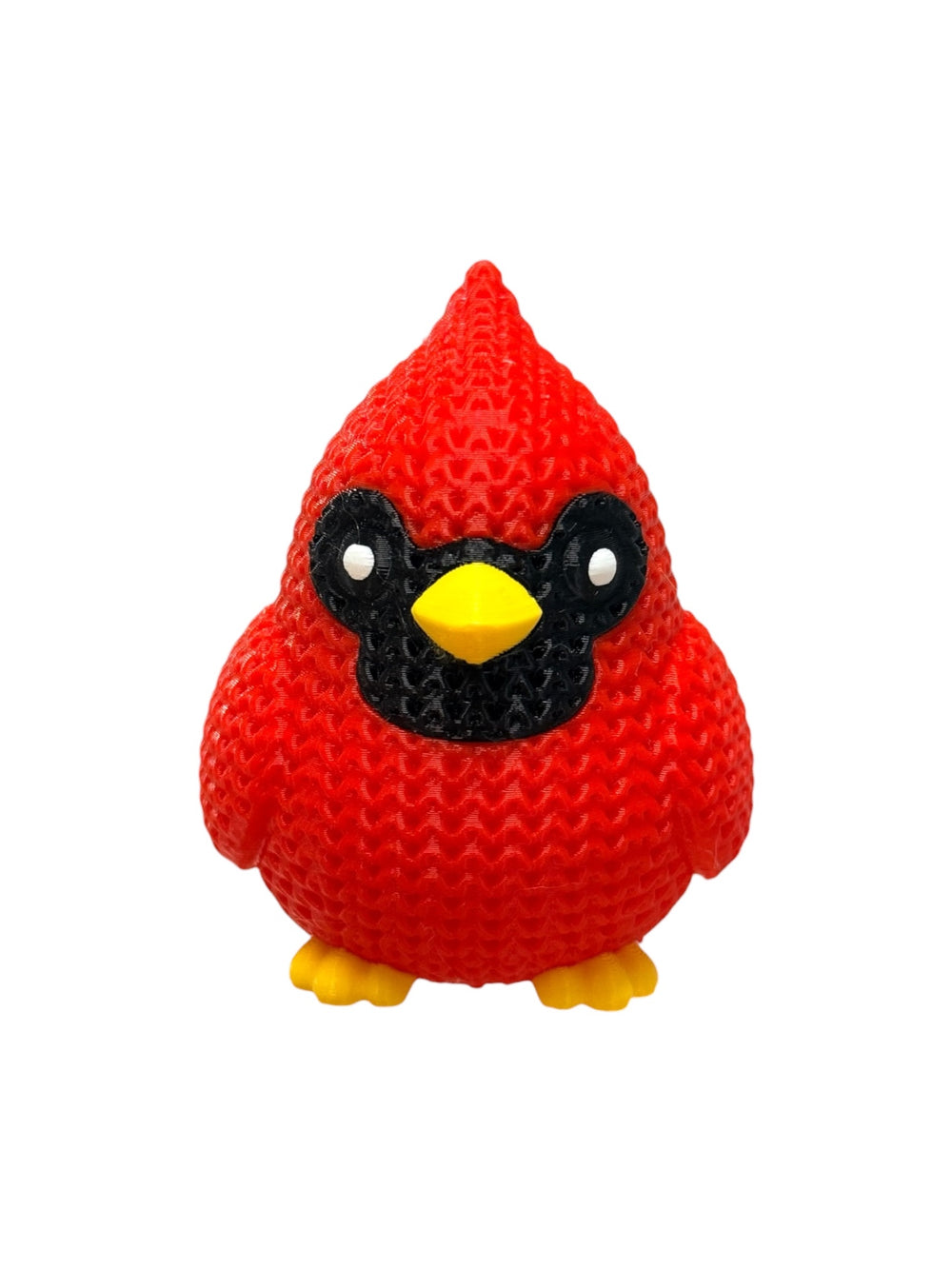 044 - 3D Printed Knitted Red Cardinal