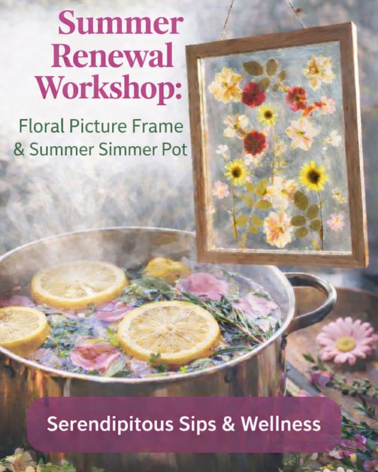 Summer Renewal Workshop: Floral Picture Frame and Summer Simmer Pot | Thursday June 18th