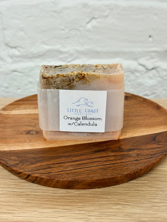 065 - Orange Blossom with Calendula Coconut Oil Bar Soap