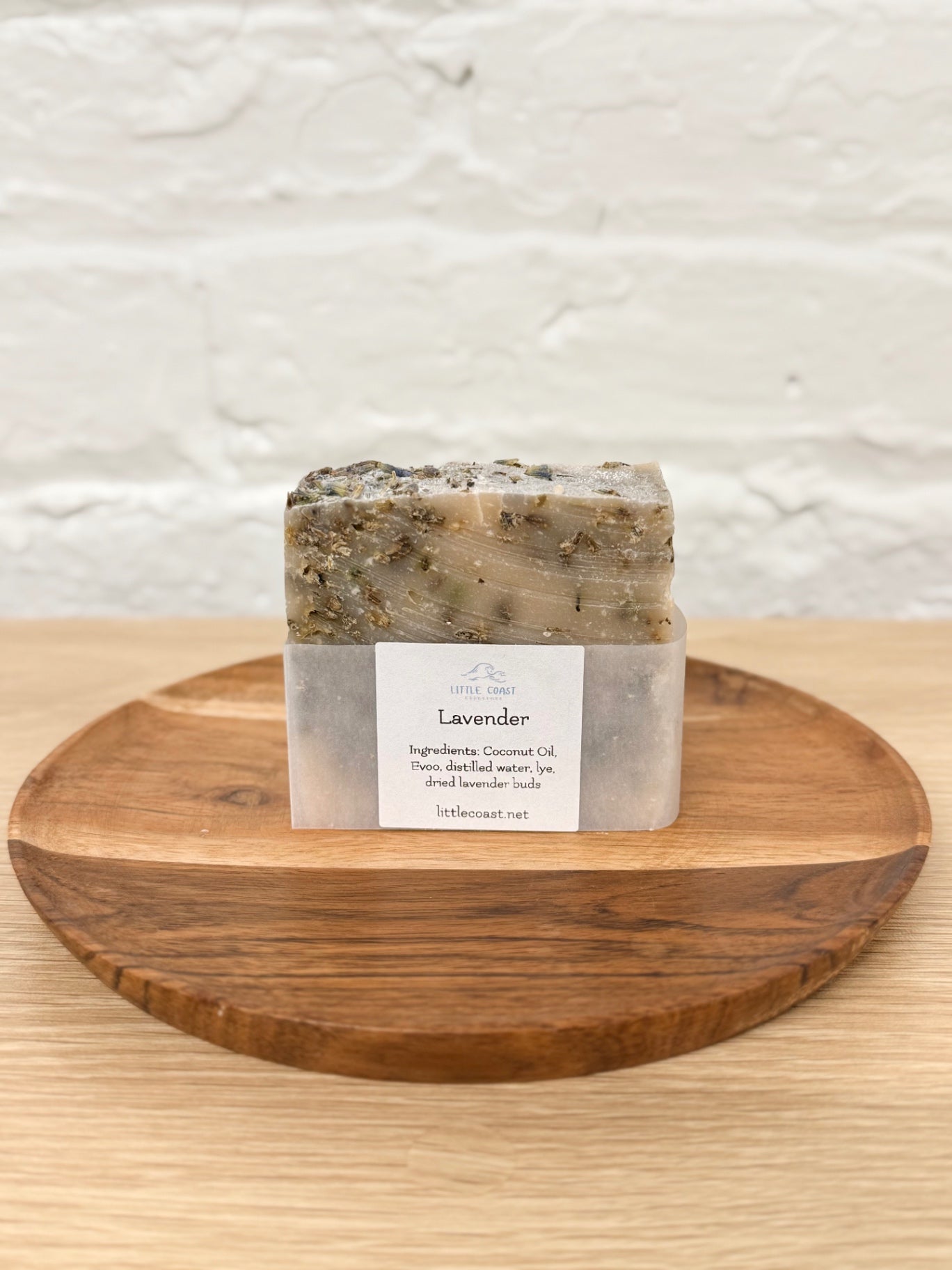 065 - Lavender Coconut Oil Bar Soap with Essential Oils