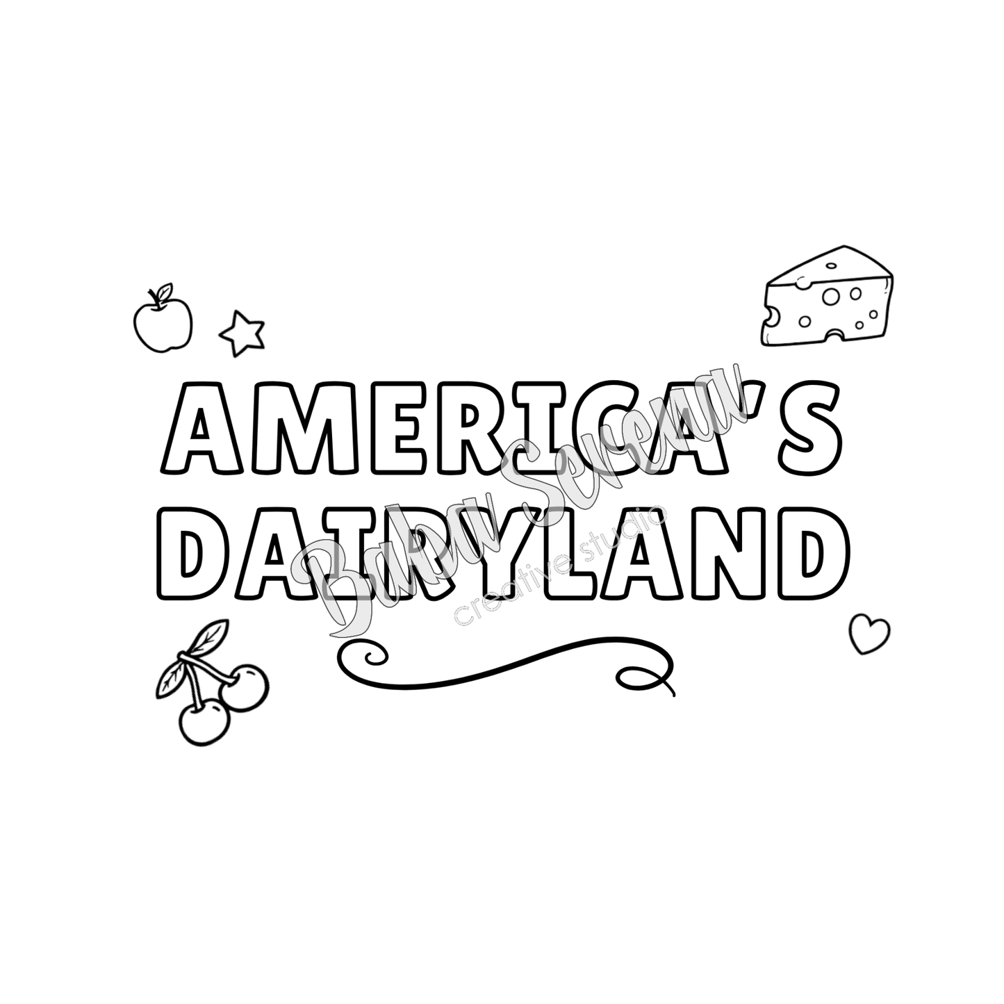 066 - Hello, Wisconsin! Kids Coloring Book