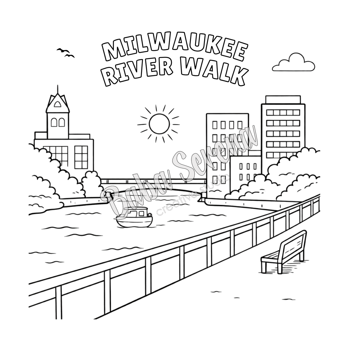 066 - Hello, Wisconsin! Kids Coloring Book