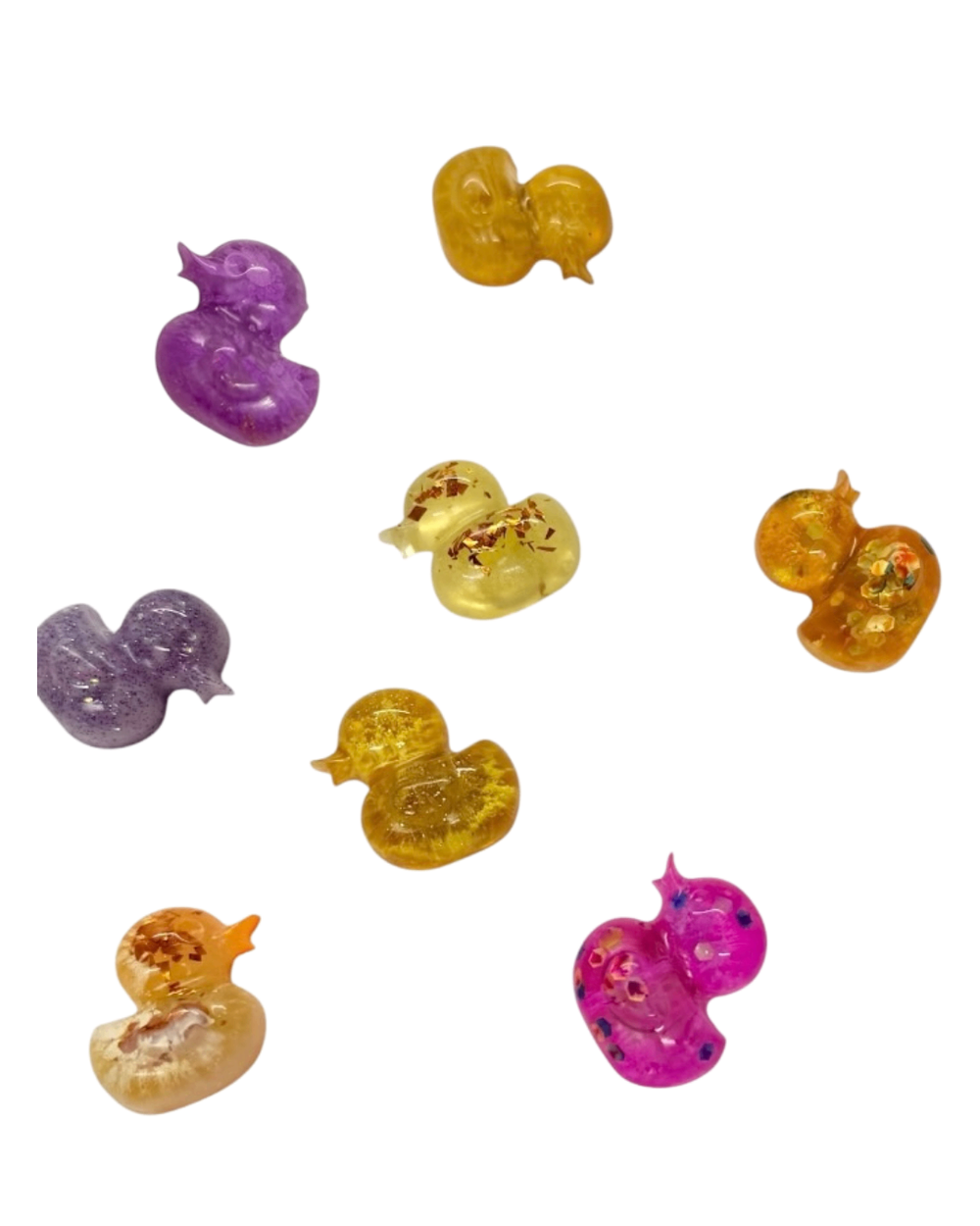017 - Quirky Little Duck Resin Magnet