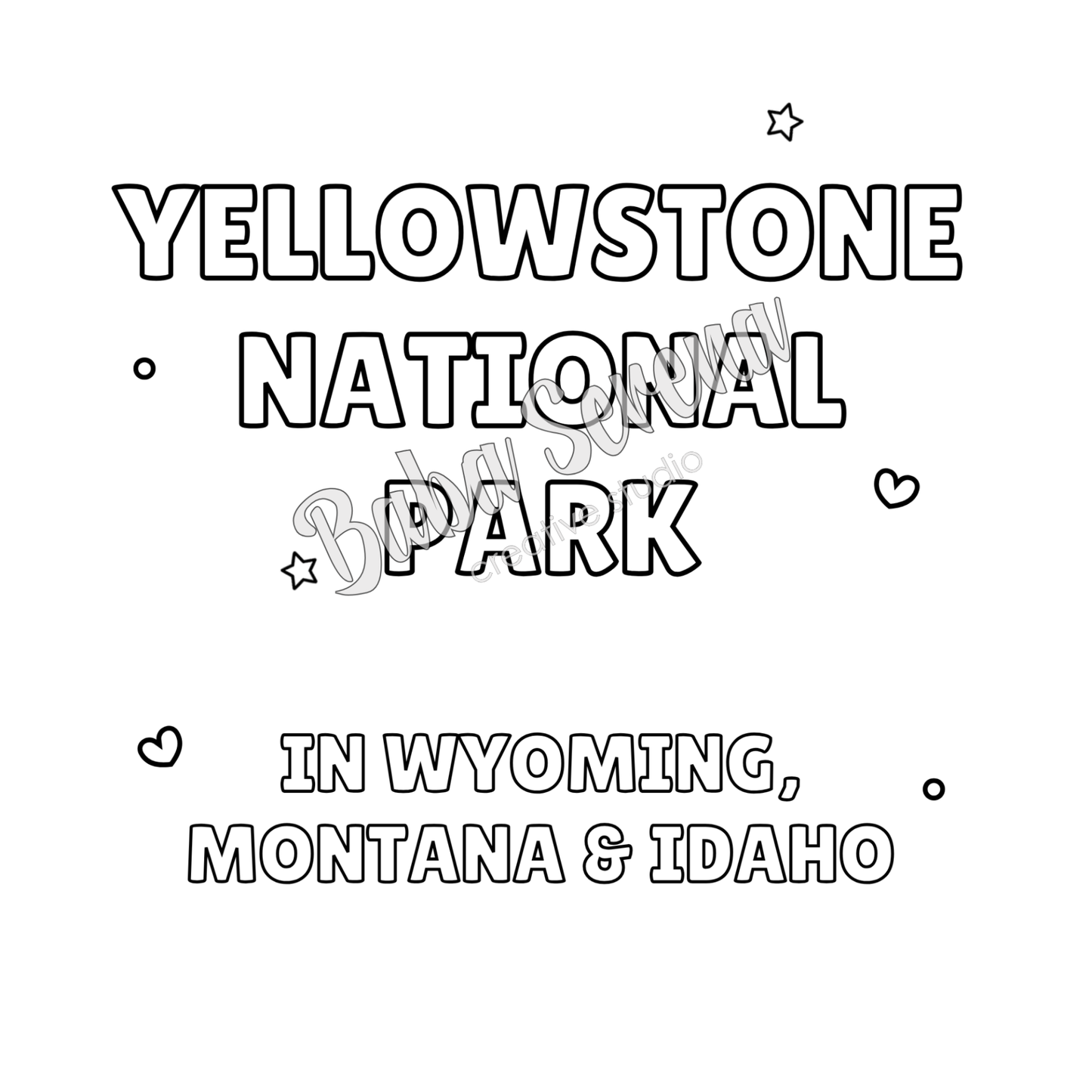 066 - Patriotic Pals from the National Parks Coloring Book