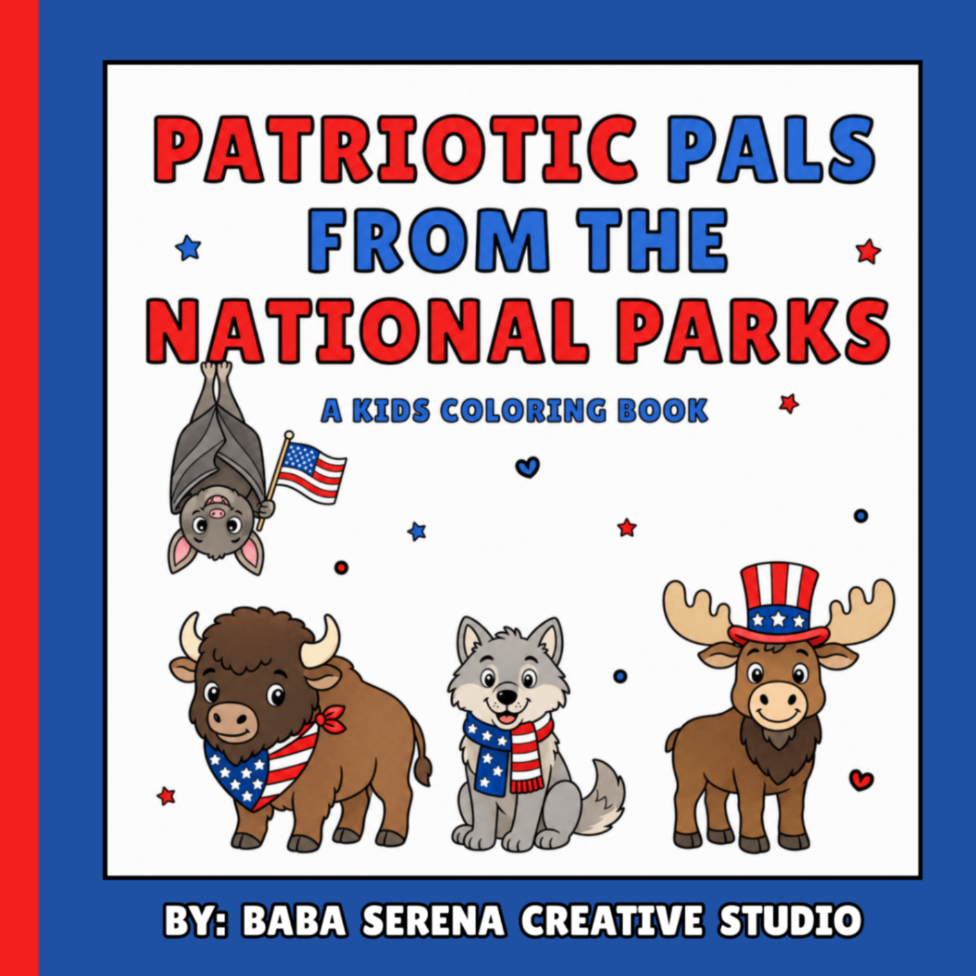 066 - Patriotic Pals from the National Parks Coloring Book