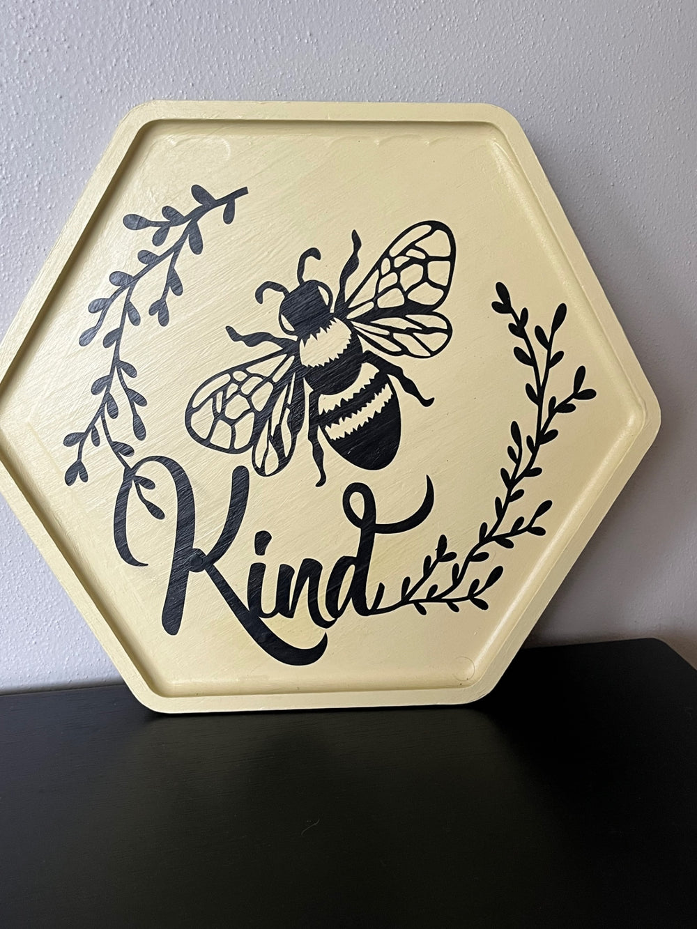 027 - Bee Kind Wooden Sign
