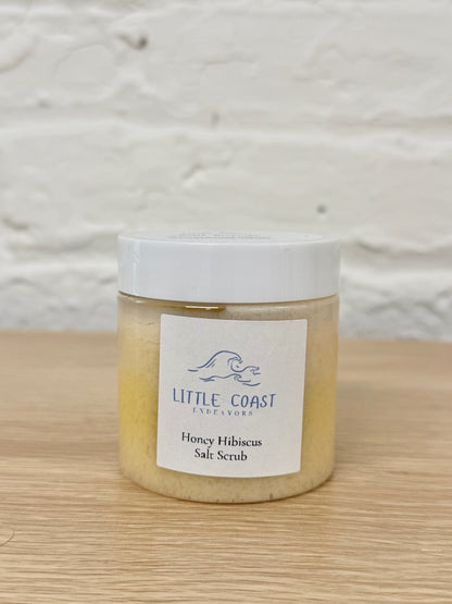 065 - Honey Hibiscus Salt Scrub 4oz Jar