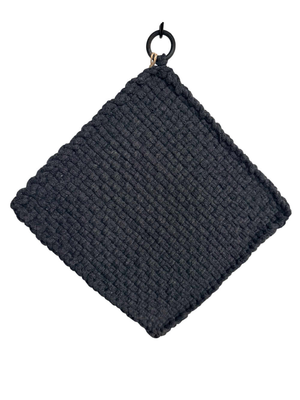 051 - Skillet Loom Woven Potholder