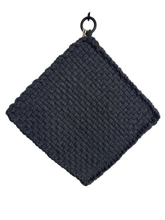 051 - Skillet Loom Woven Potholder