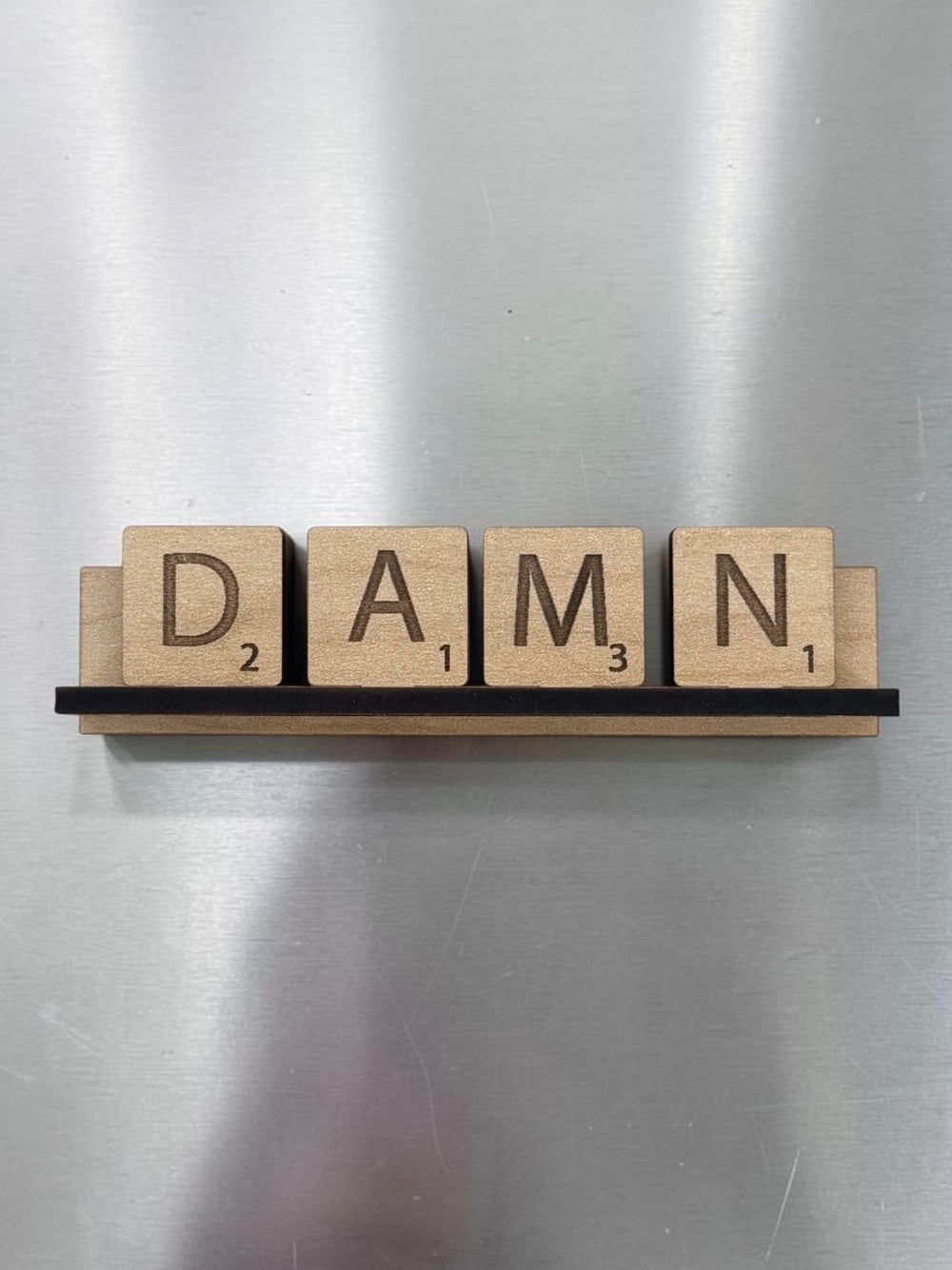 DAMN Word Tile Magnet