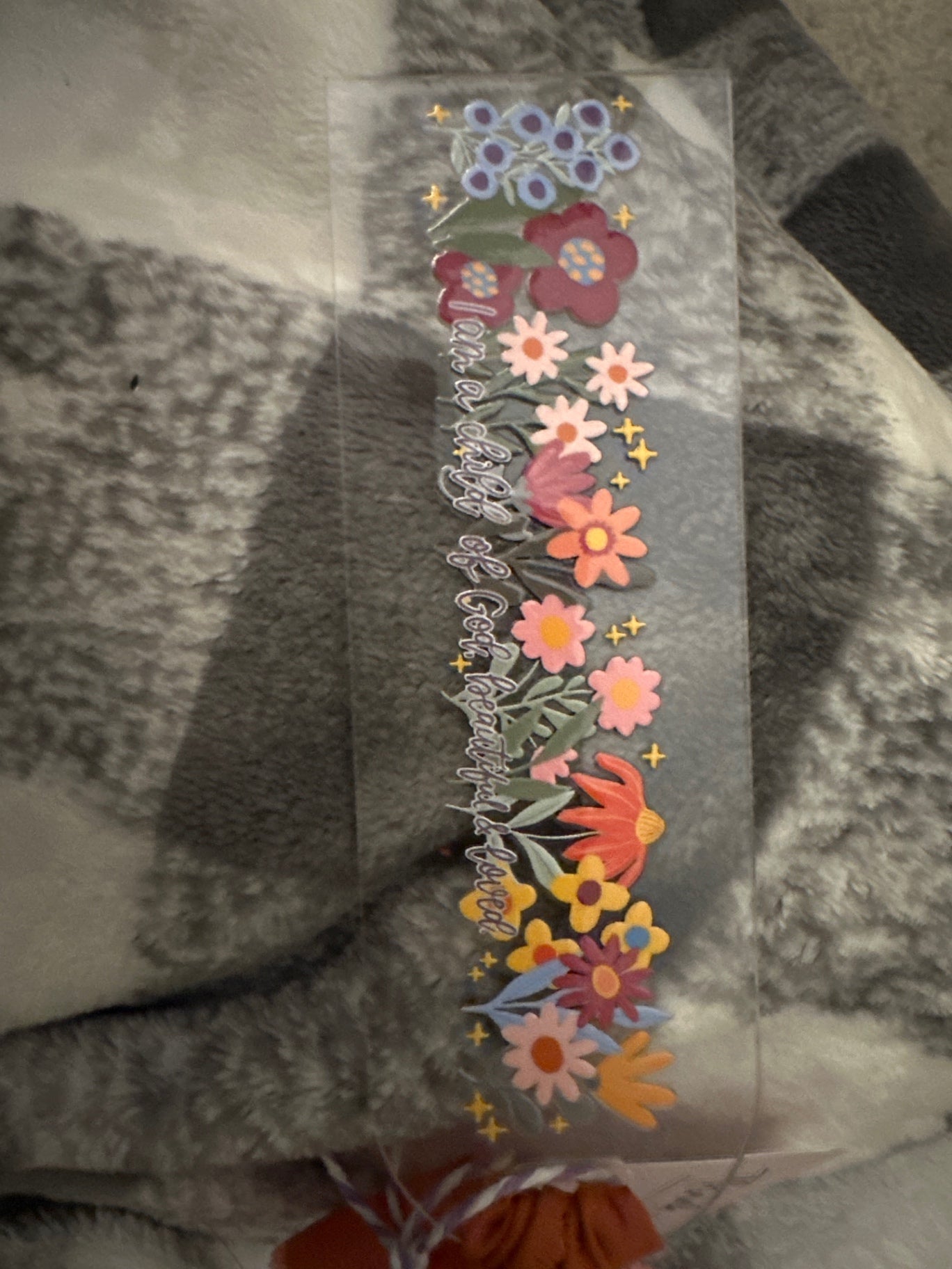 059 - Child Of God Acrylic Bookmark w/ Tassel