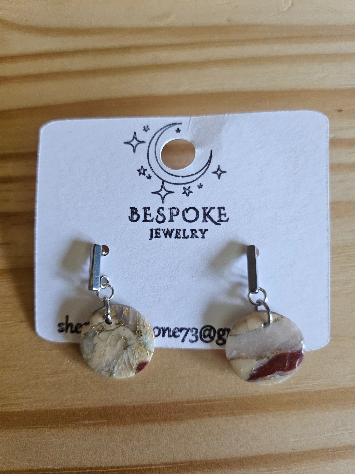 025 - Dolomite Inspired Dangle Earrings