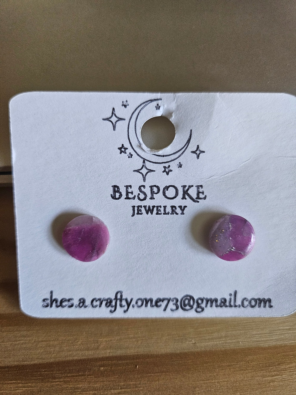 025 - Petite Purple Stud Earrings