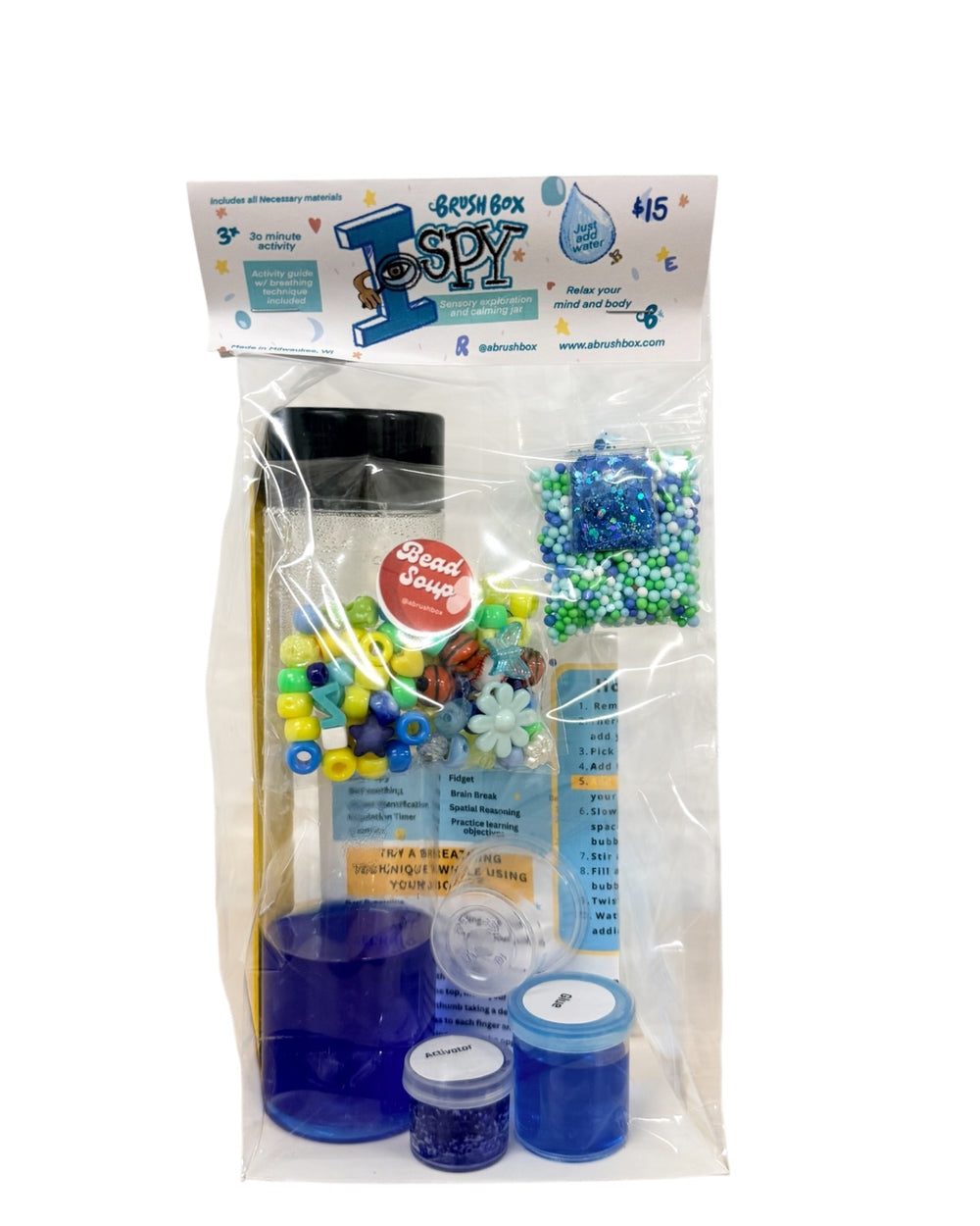 046 - I Spy Sensory Exploration and Calming Shaker Jar