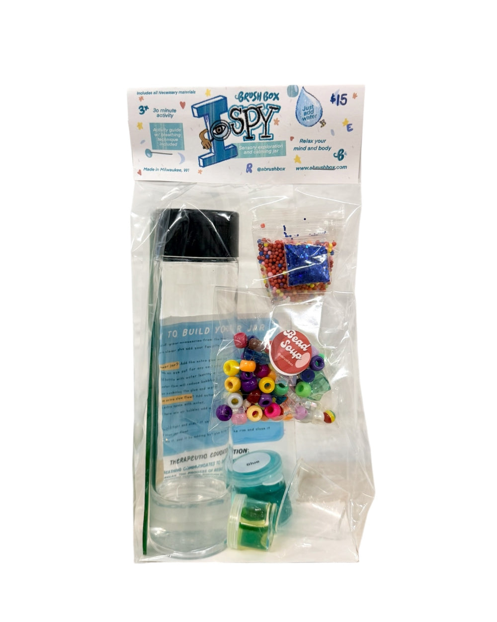 046 - I Spy Sensory Exploration and Calming Shaker Jar
