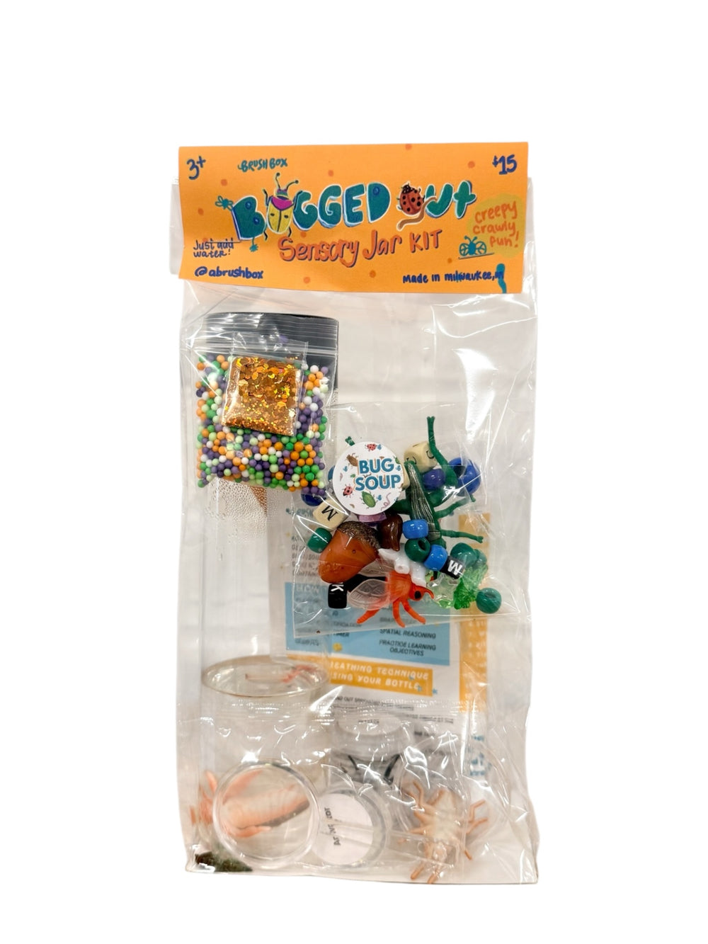 046 - Bugged Out Sensory Shaker Jar Kit