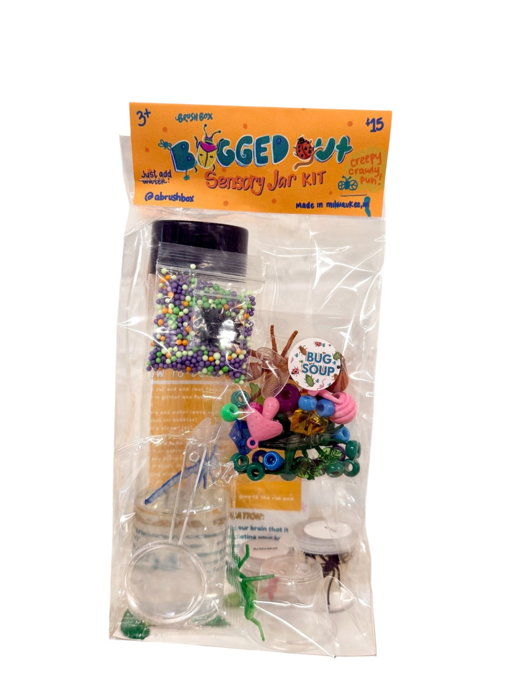 046 - Bugged Out Sensory Shaker Jar Kit