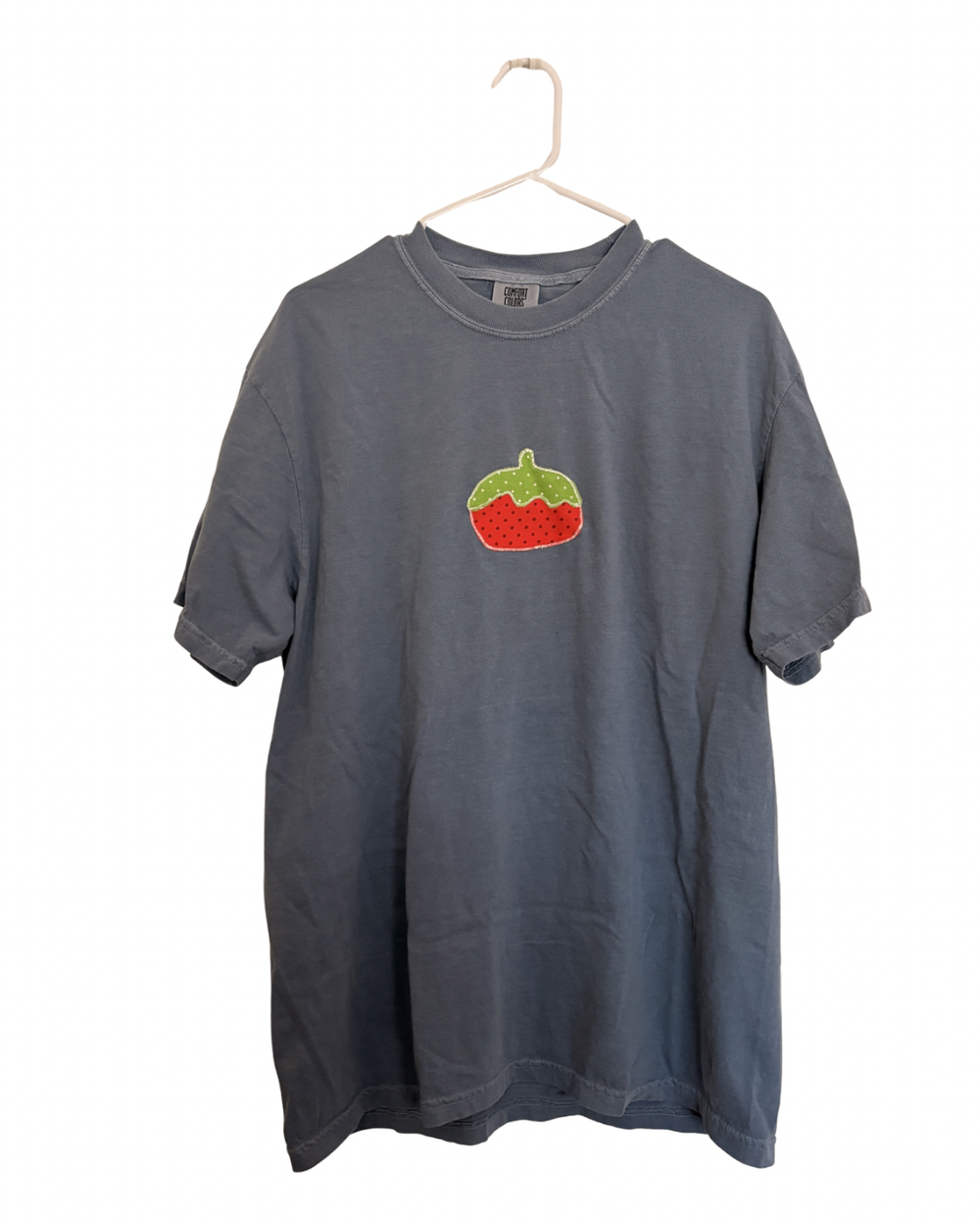 063 - Tomato Patchwork T-Shirt | Large