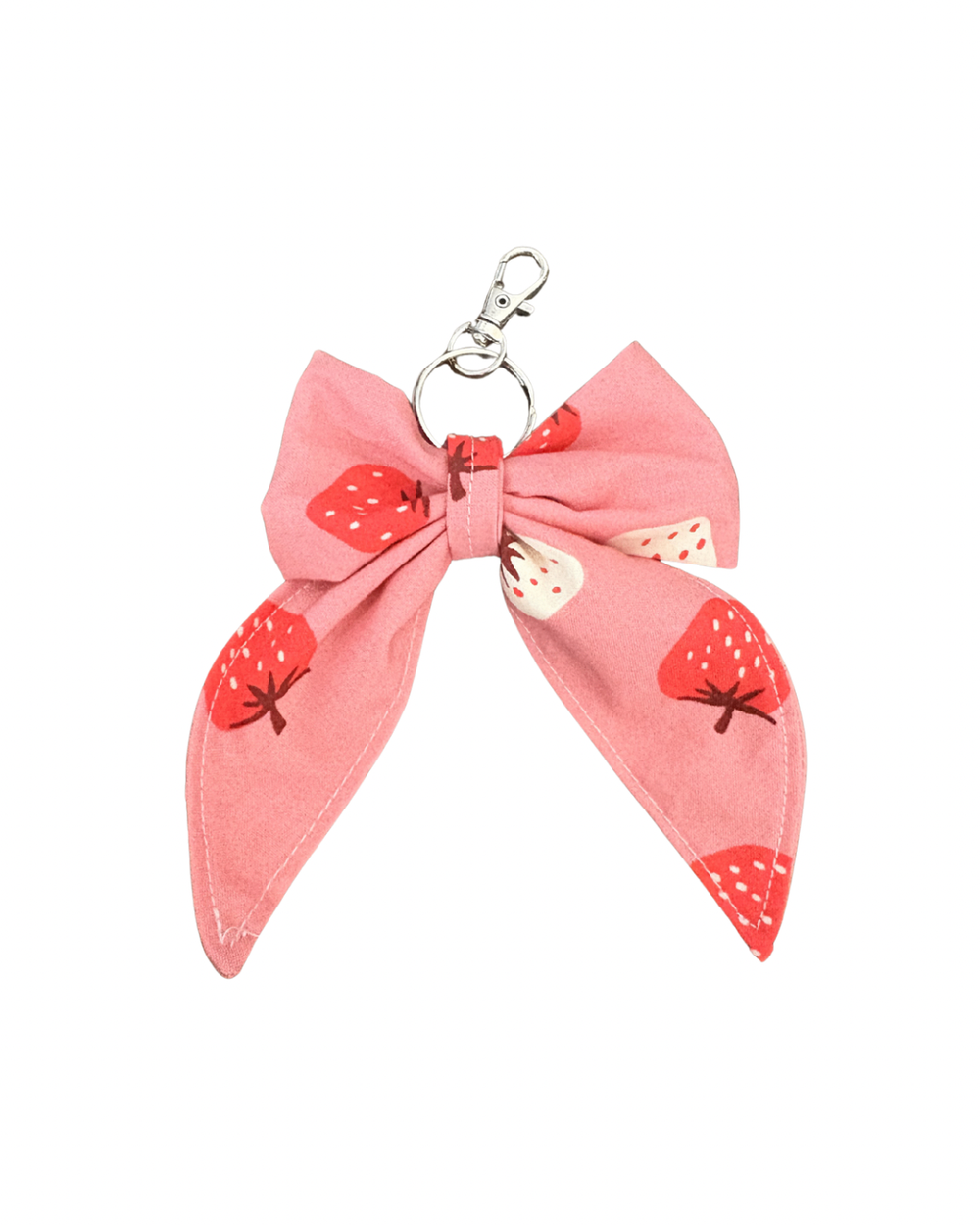 063 - Stawberry Bow Keychain