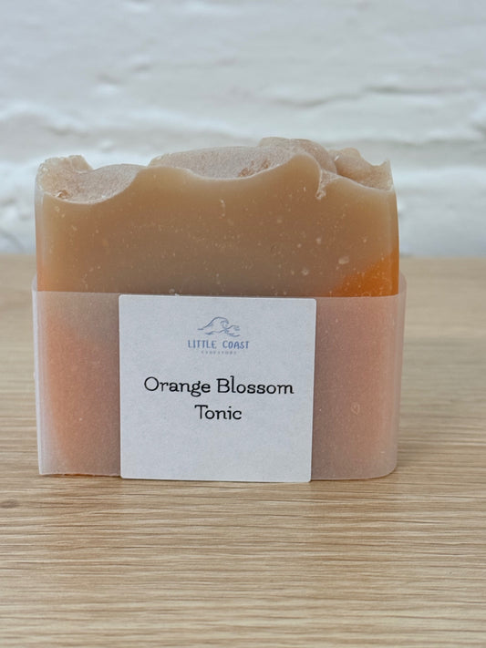065 - Orange Blossom Tonic Coconut Oil Bar Soap with Essential Oils